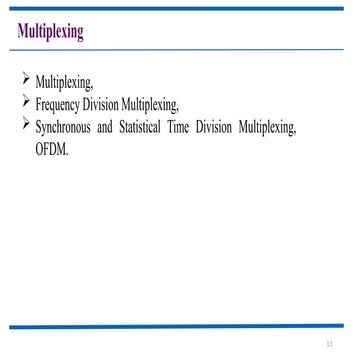 Introduction to the concept of Multiplexing.pptx
