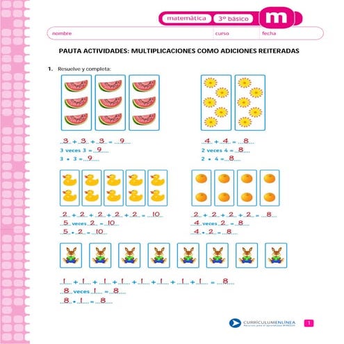 Multiplicacion suma iterada 3