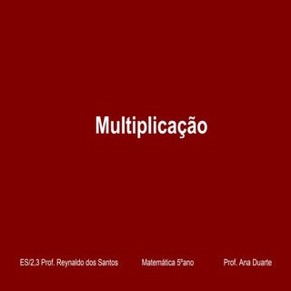 MultiplicaçãO
