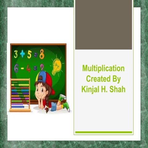 Multiplication | PPT