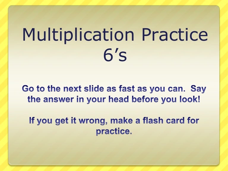 multiplication-6s