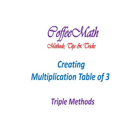 Multiplication Table of 3.pdf
