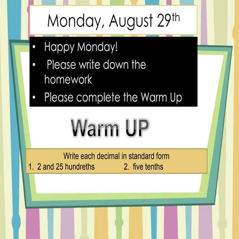 Multiplying decimals