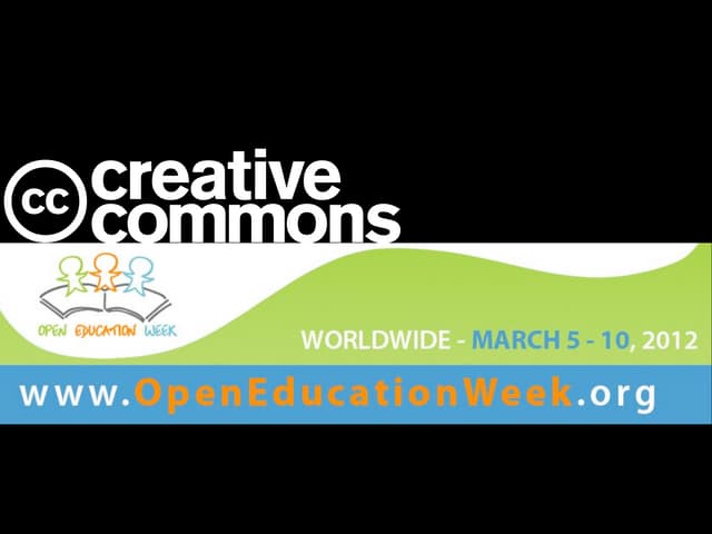 Multiplying the impact of online instruction - "The Obviousness of Open Policy"