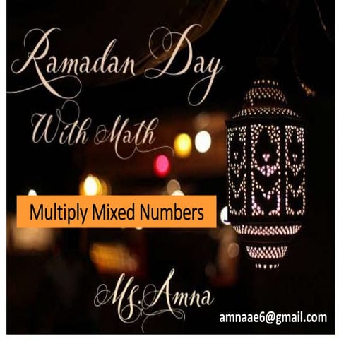 Multiplymixed number fractions 