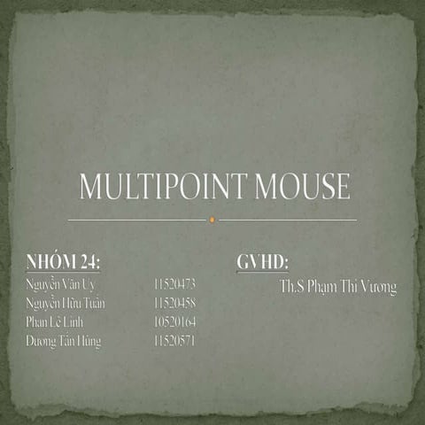 Multipoint mouse | PPTX
