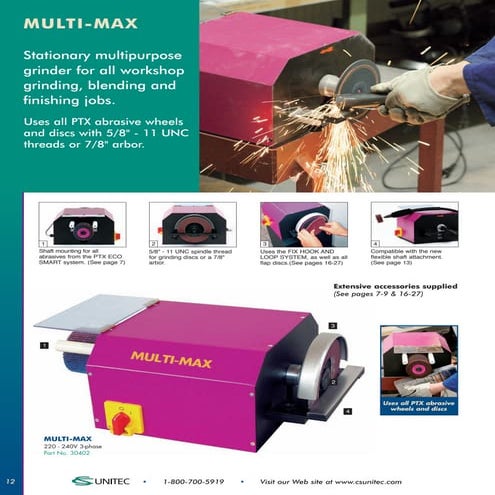 CS Unitec Multipurpose Grinders: Multi Max