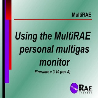 Multirae user training_310a