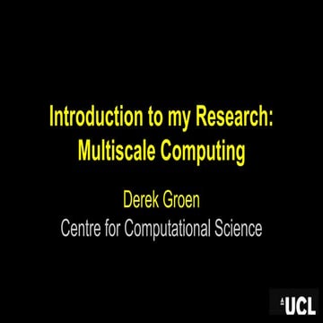 Multiscale computing in 15 minutes
