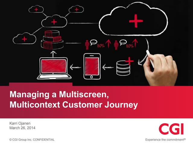 Managing a Multiscreen, Multicontext Customer Journey
