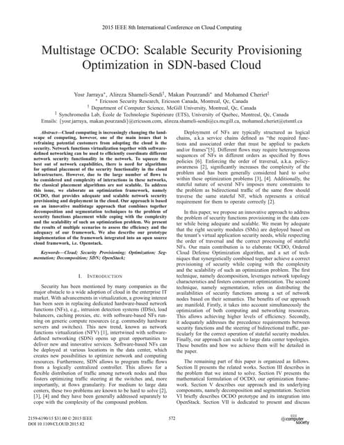 Conference Paper: Multistage OCDO: Scalable Security Provisioning Optimizatio...