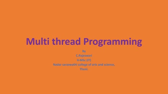 Micro program example | PPTX