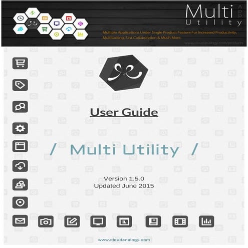 Multi Utility User Guide