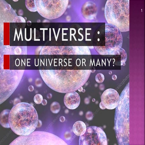Multiverse - one universe or many?