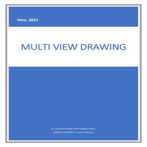 Multiview drawing
