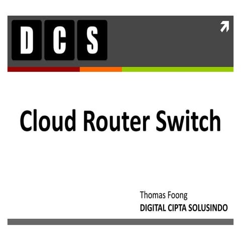 Konfigurasi VLAN di Cloud Router Switch ( CRS ) MikroTik