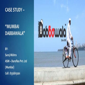 Mumbai dabbawala