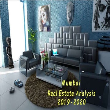 Mumbai Real Estate Analysis 2019-2020 by Homebookingindia
