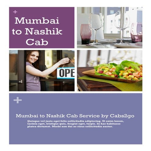 Cabs2GO - Mumbai to nashik cab service 
