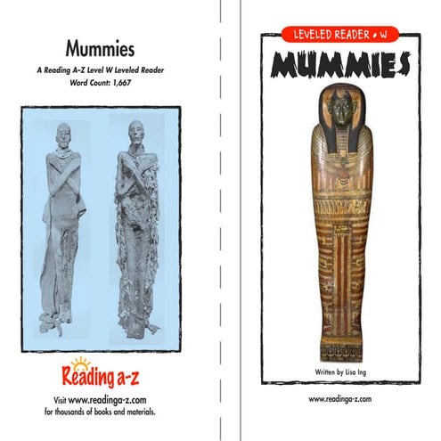 Mummification English project pptx pdf help yourself