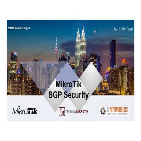 BGP Security (Mum presentation 2016) 