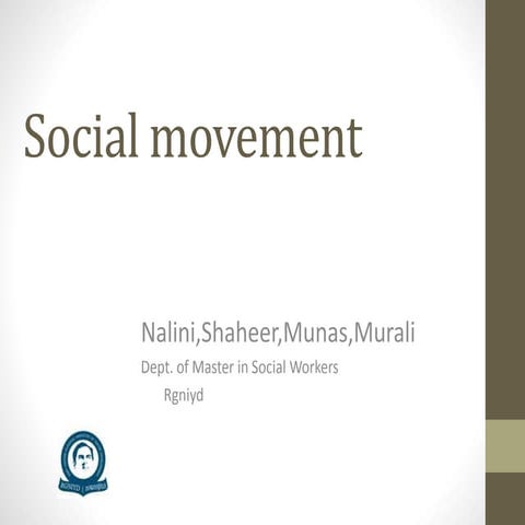 Social movement