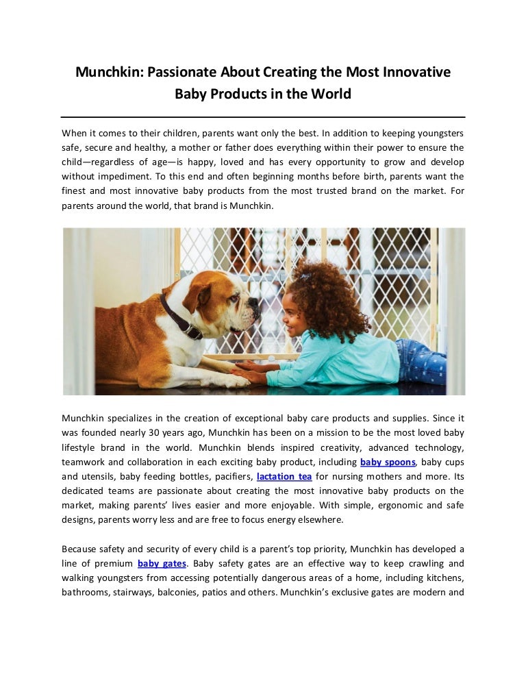 most innovative baby products