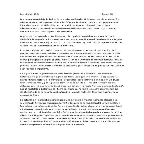 Mundial de 1994                                                              ...