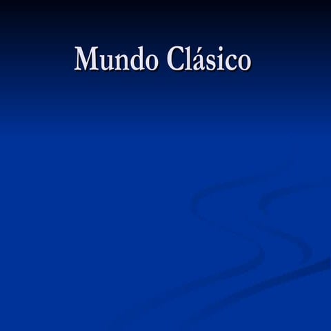 Mundo CláSico