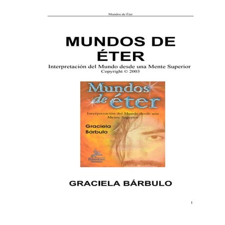 Mundos de éter  