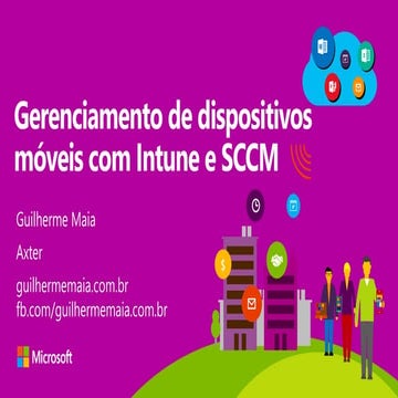 Gerenciamento de dispositivos móveis com Intune e SCCM
