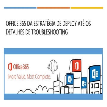 Mundo TI - Office 365 da estratégia de deploy até os detalhes de troubleshooting