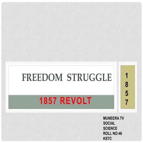1857 revolt