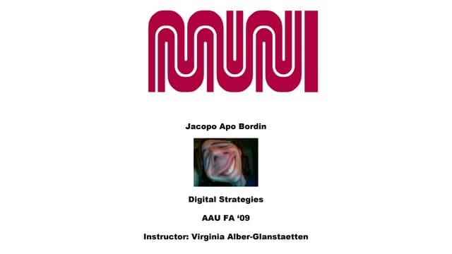 Muni SF - Digital Strategies
