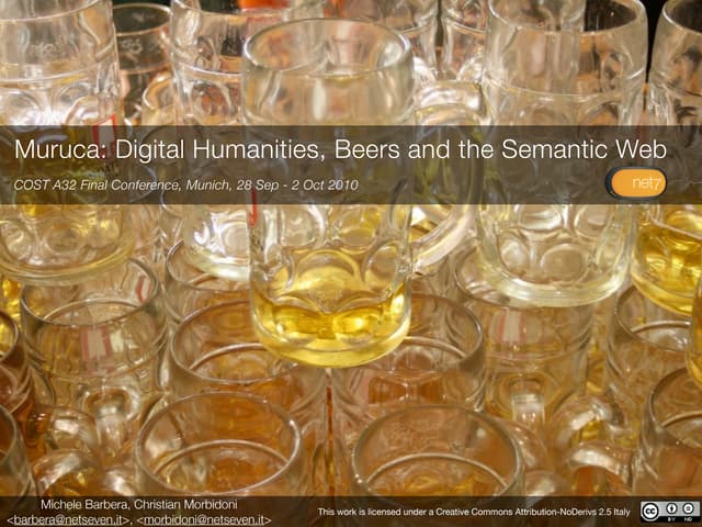 Muruca: Linked data in Arts & Humanities.