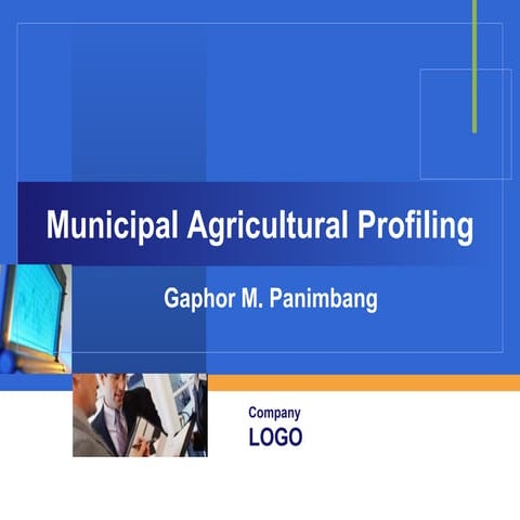 Municipal Agricultural Profiling | PPT