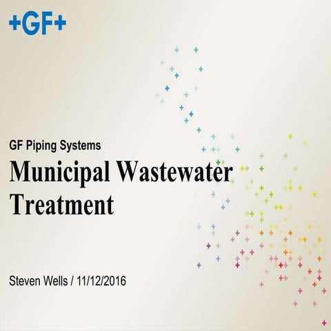 Municipal wastewater treatment
