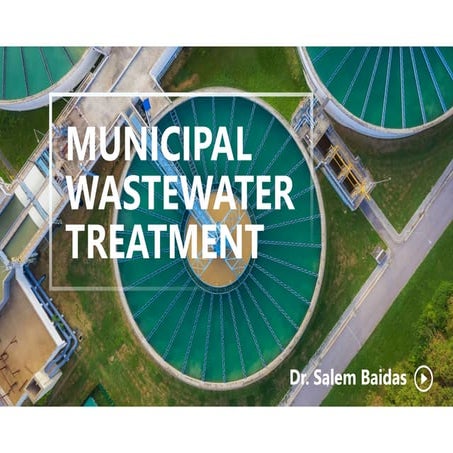 Municipal Wastewater Treatment    