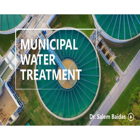 Municipal Water Treatment     