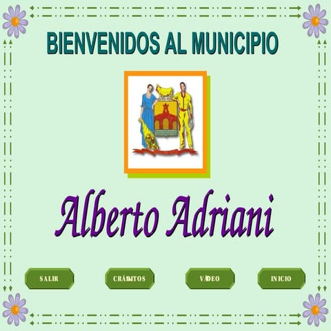 Presentación Municipio Alberto Adriani | ODP