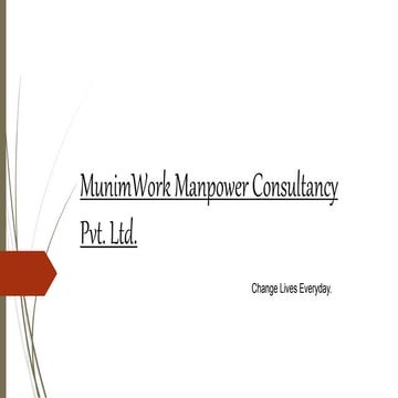 Munimwork manpower Consultancy Pvt. Ltd.