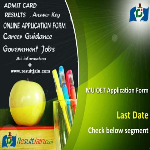 MU OET Application Form 2016 manipal/edu Online Entrance Exam 