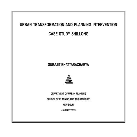  urban transformation and planning intervention-1999