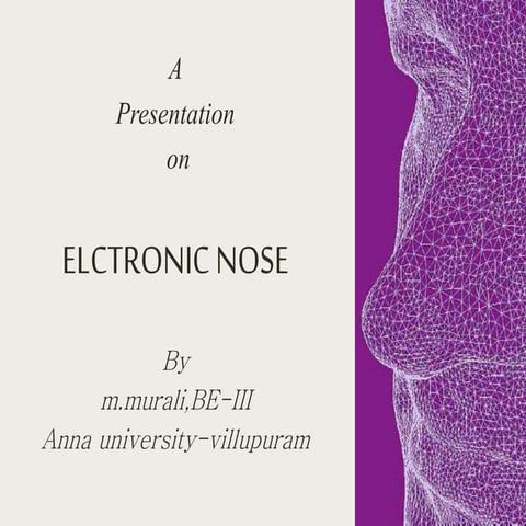 ELECTRONIC NOSE