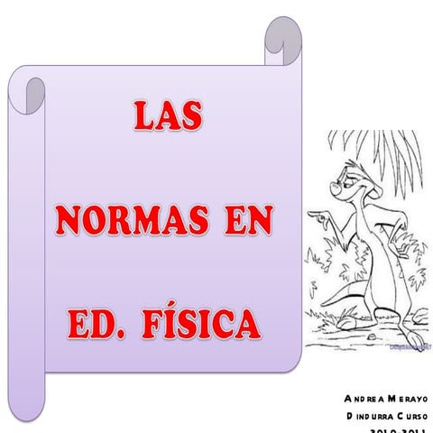 Normas Ed. Física