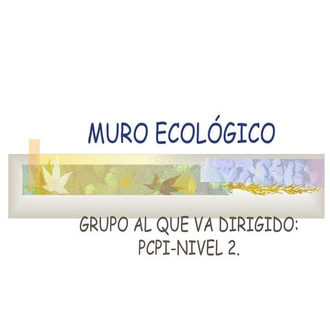 Muro ecológico