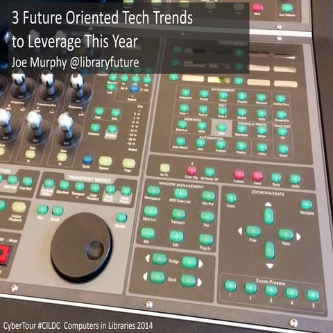 3 tech trend areas cybertour cildc