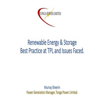 Murrray sheerin-renewable-energy-storage-best-practice-at-tpl-and ...