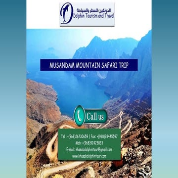 Fishing trip in musandam | PPTX