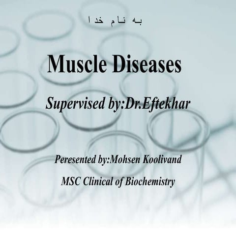 Muscle diseases